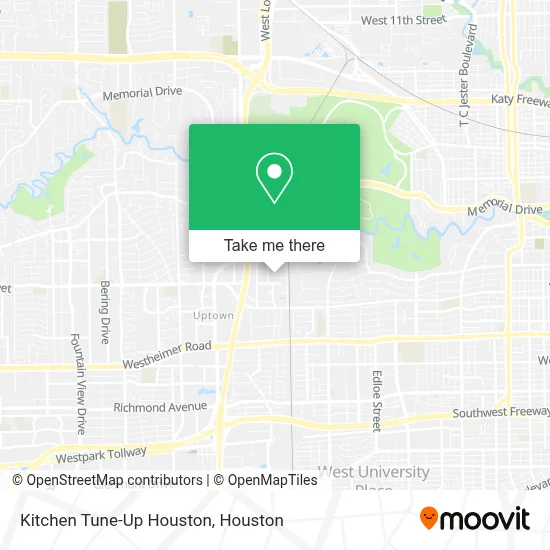 Kitchen Tune-Up Houston map
