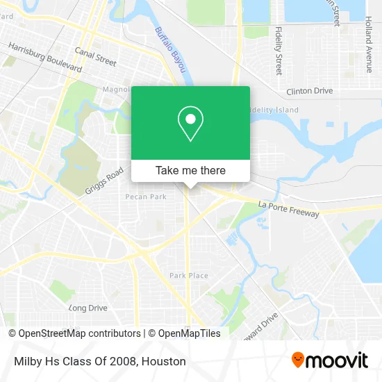 Milby Hs Class Of 2008 map