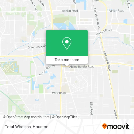 Total Wireless map
