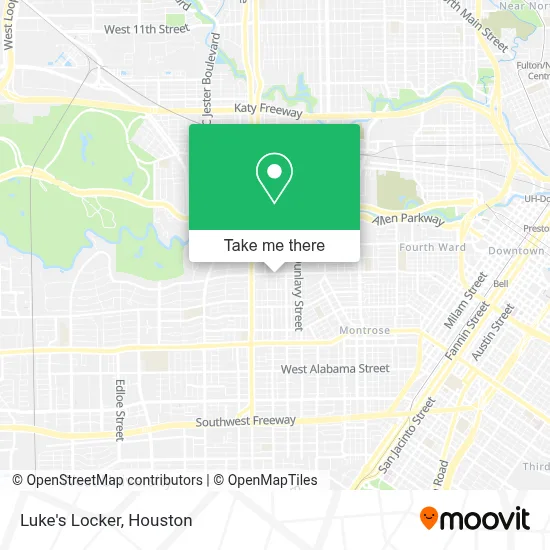 Luke's Locker map