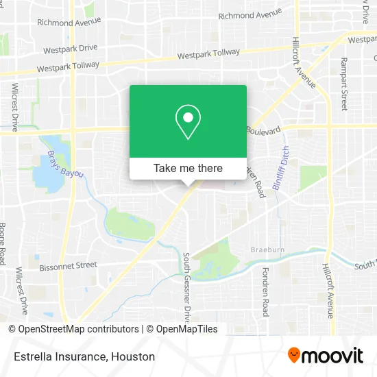 Estrella Insurance map