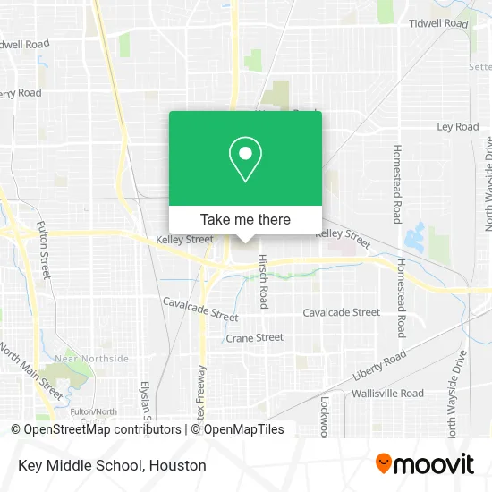 Key Middle School map