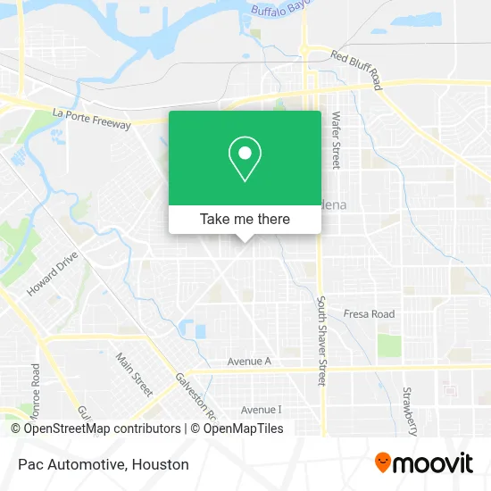 Pac Automotive map