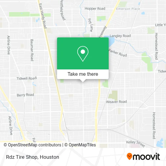 Rdz Tire Shop map