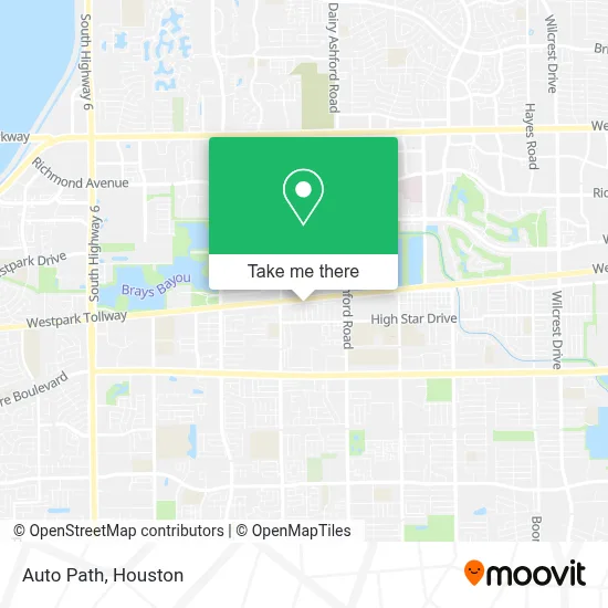 Auto Path map