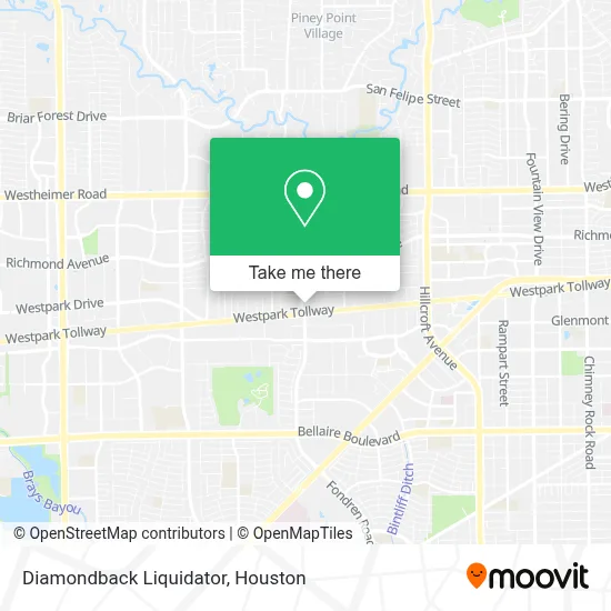 Diamondback Liquidator map
