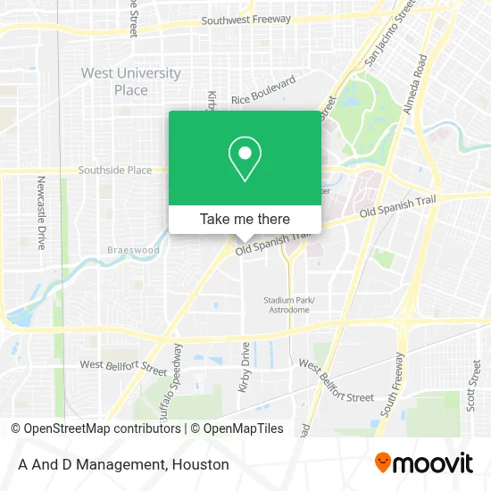 A And D Management map