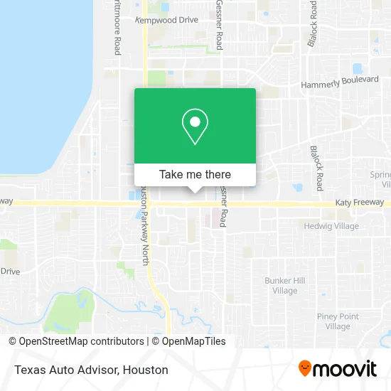 Texas Auto Advisor map