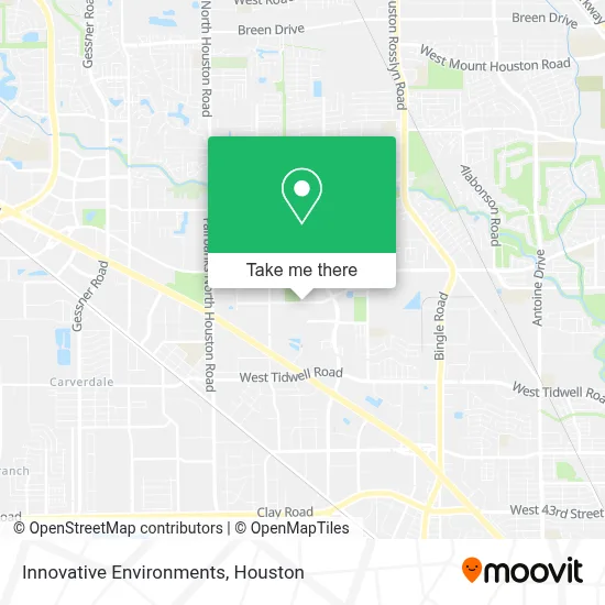 Innovative Environments map