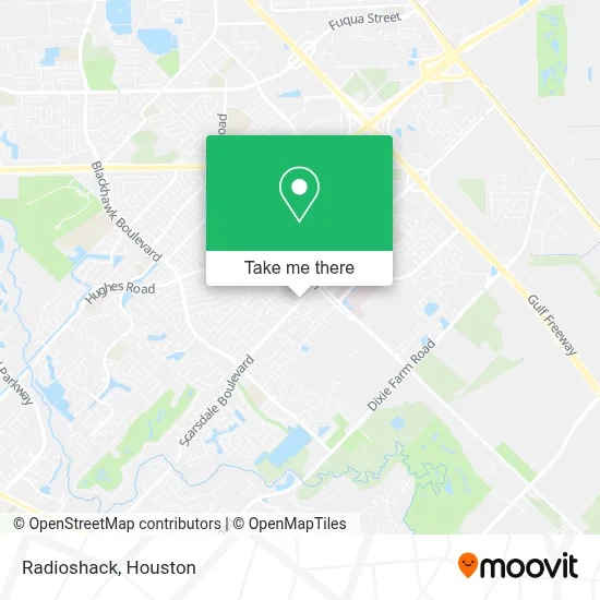 Mapa de Radioshack