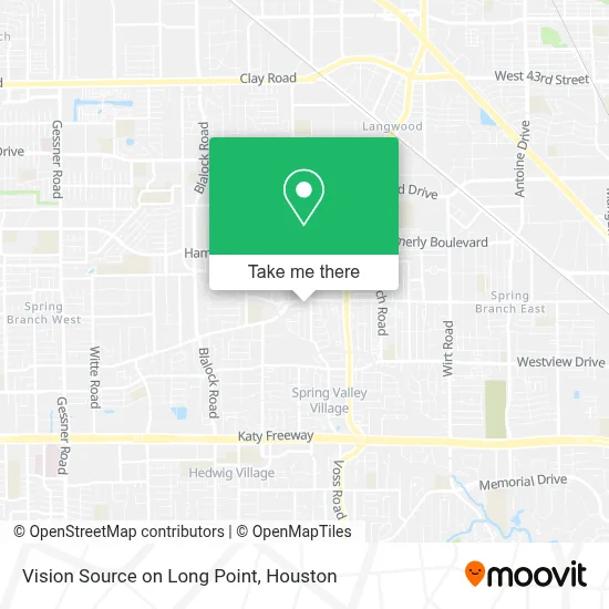 Vision Source on Long Point map