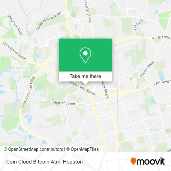 Coin Cloud Bitcoin Atm map