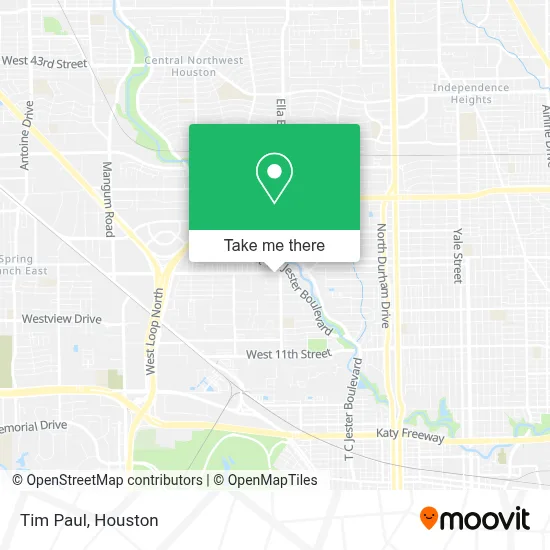 Tim Paul map