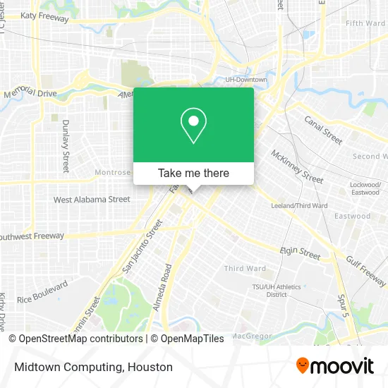 Midtown Computing map