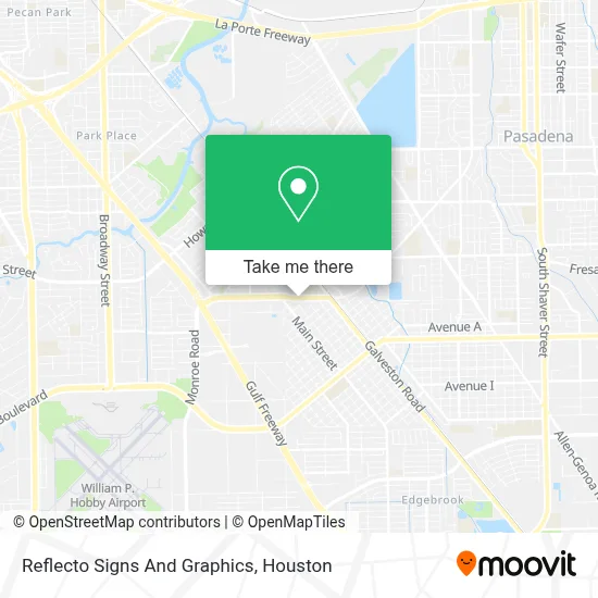 Reflecto Signs And Graphics map