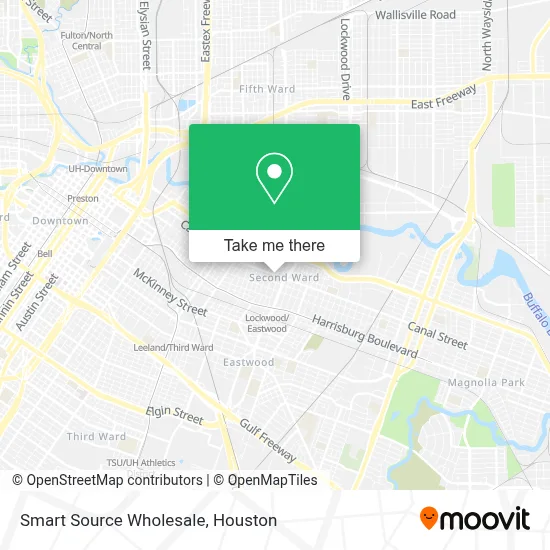 Smart Source Wholesale map