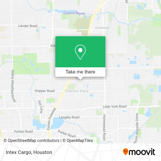 Intex Cargo map