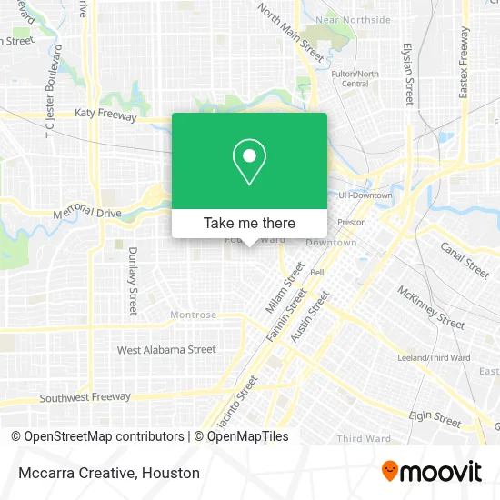 Mccarra Creative map