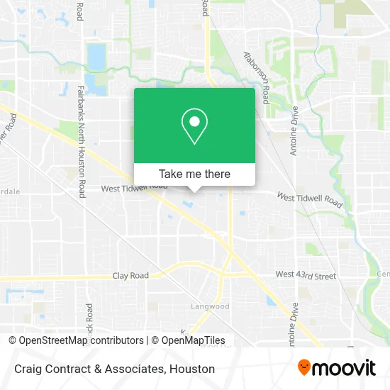 Craig Contract & Associates map