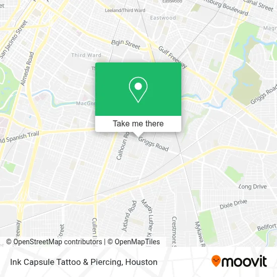 Ink Capsule Tattoo & Piercing map