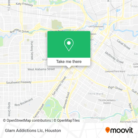 Glam Addictions Llc map