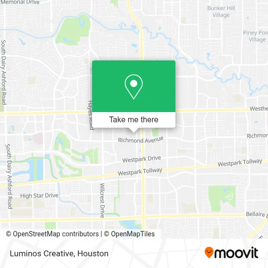 Luminos Creative map