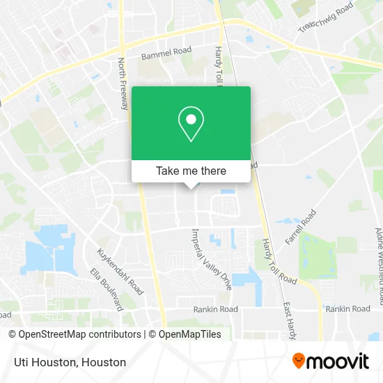 Uti Houston map
