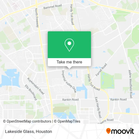 Lakeside Glass map