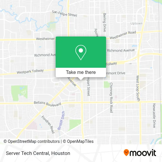 Server Tech Central map