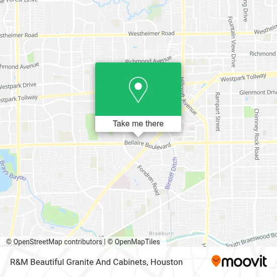 R&M Beautiful Granite And Cabinets map