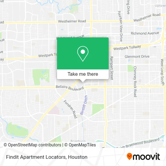 Findit Apartment Locators map