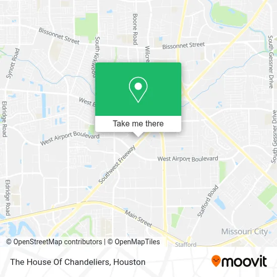 The House Of Chandeliers map