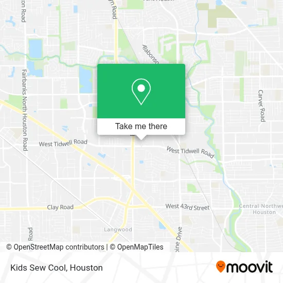 Kids Sew Cool map