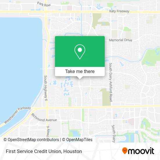 First Service Credit Union map
