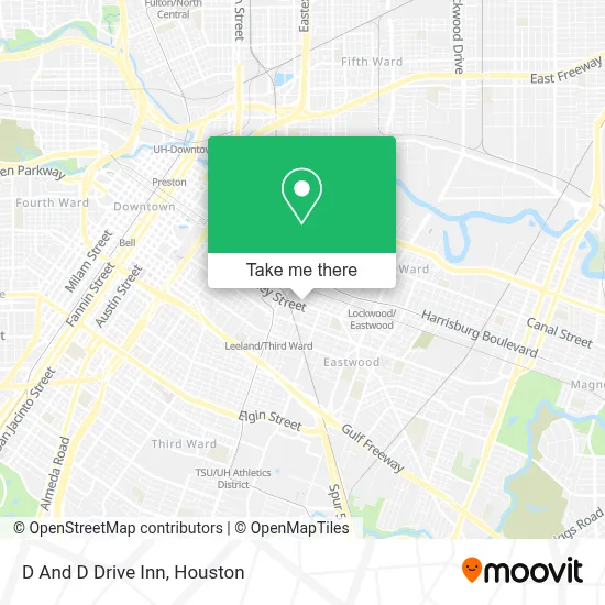 D And D Drive Inn map