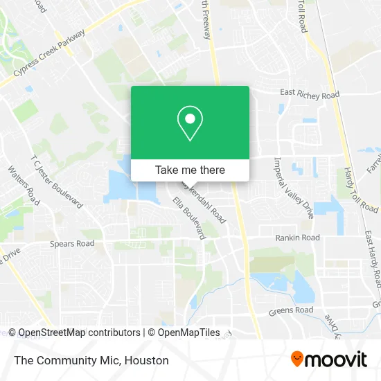 The Community Mic map
