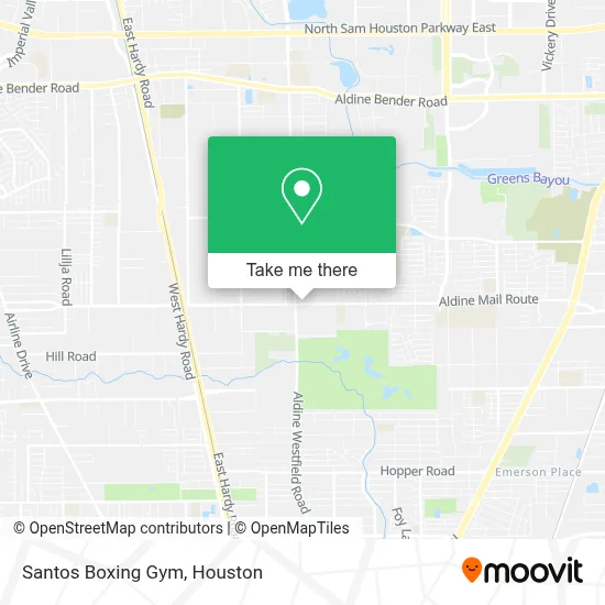 Santos Boxing Gym map
