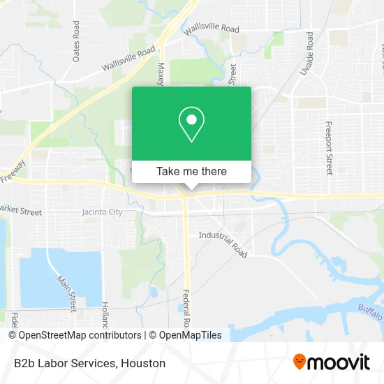 B2b Labor Services map