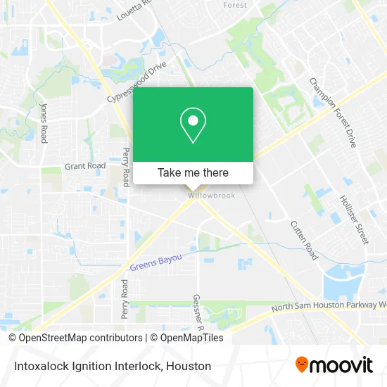Intoxalock Ignition Interlock map