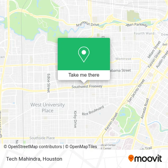 Tech Mahindra map