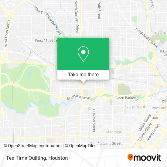 Tea Time Quilting map