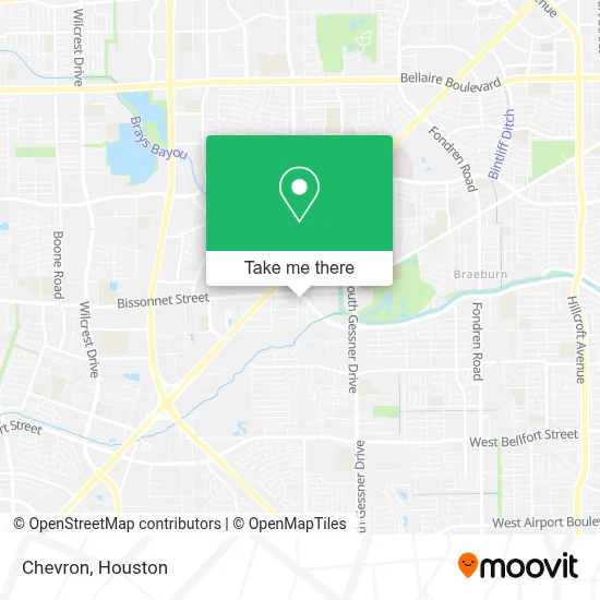 Chevron map