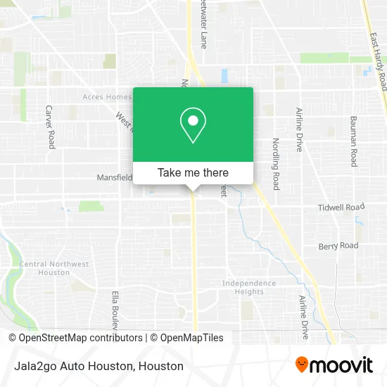 Jala2go Auto Houston map