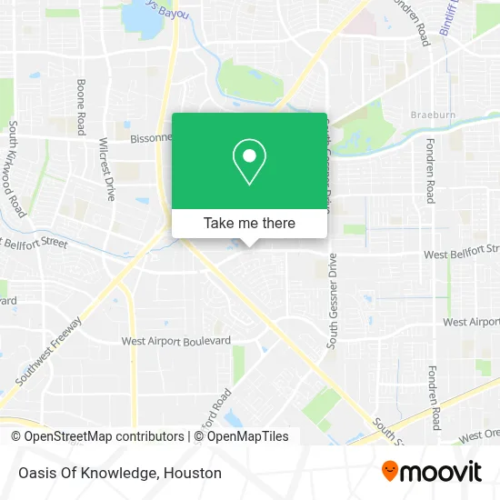 Oasis Of Knowledge map