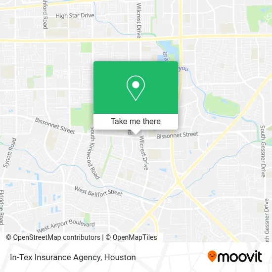 Mapa de In-Tex Insurance Agency