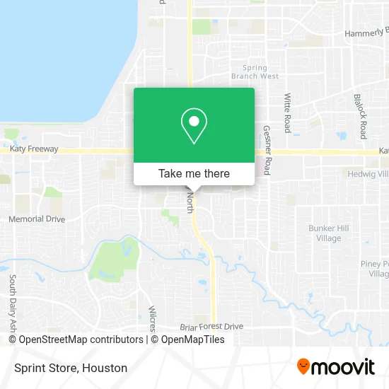 Sprint Store map