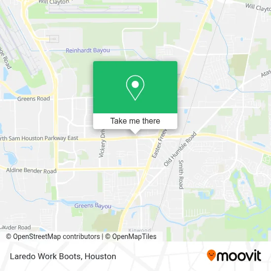 Laredo Work Boots map