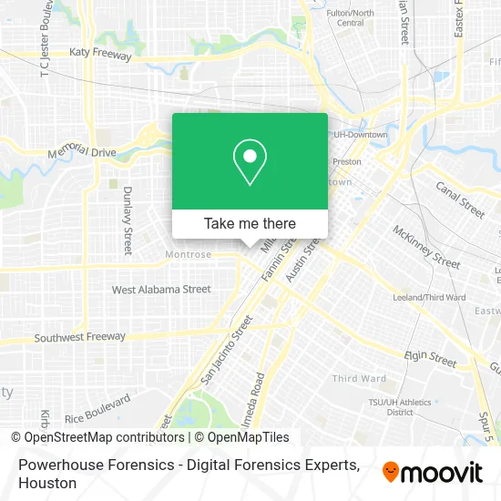 Powerhouse Forensics - Digital Forensics Experts map