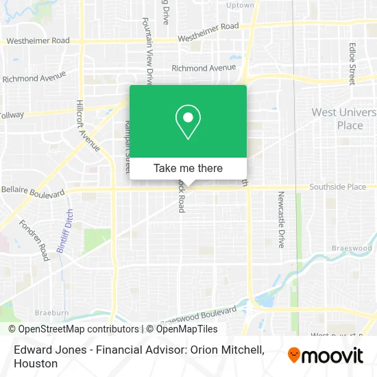 Edward Jones - Financial Advisor: Orion Mitchell map