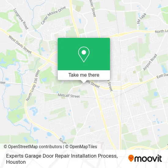 Experts Garage Door Repair Installation Process map